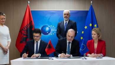Photo of Nënshkruhet në Bruksel marrëveshja e Partneritetit të Sigurisë dhe Mbrojtjes Shqipëri-BE