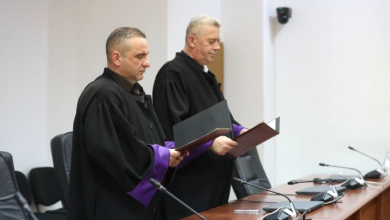 Photo of Gjykatësit e porsazgjedhur të Gjykatës së Apelit Gostivar, Hamzai dhe Azari dhanë deklaratë solemne