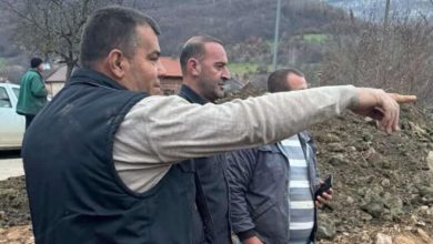 Photo of Daut Haradinaj shkon te vendi ku ndodhi shpërthimi, takon zyrtarët policor dhe punëtorët e Ibër-Lepencit