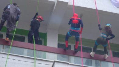 Photo of Superheronjtë e filmave vizatimorë, vizituan fëmijët e hospitalizuar në Klinikën për Fëmijë