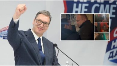Photo of Vuçiq lavdëron njeriun që rrahu liderin e opozitës në Serbi: E përgëzoi për guximin, djalë i mrekullueshëm