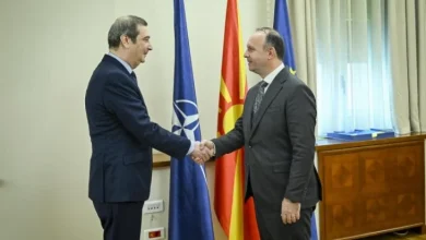 Photo of Takimi i kryetarit të Kuvendit, Gashi me ambasadorin e Azerbajxhanit, Kamil Kasijev