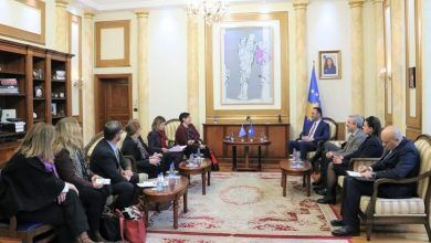 Photo of Konjufca takon delegacionin e Asamblesë Parlamentare të KiE-së, flasin për zgjedhjet dhe procesin e anëtarësimit