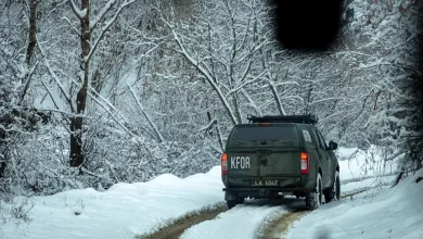 Photo of Ushtarët gjermanë dhe ata të Letonisë patrullojnë në veri të Kosovës