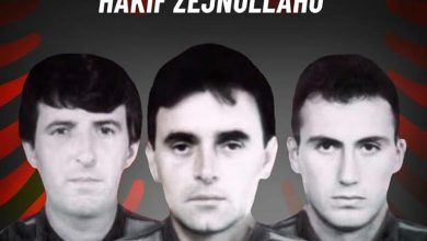 Photo of Ahmeti kujton rënien heroike e Zahir Pajazitit, Hakif Zejnullahut dhe Edmond Hoxhës