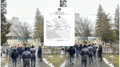 Photo of Mbyllet terminali doganor në Han të Elezit, protestojnë 120 punëtorët që mbetën pa punë