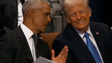 Photo of Trump komenton takimin viral me Obamën: Ndoshta ne e pëlqejmë njëri-tjetrin