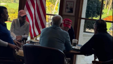 Photo of Trump drekon me biznesmenë shqiptaro-amerikanë dhe aktivist të kauzës kombëtare