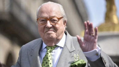 Photo of Vdes themeluesi dhe ish-lideri i partisë së ekstremit të djathtë në Francë, Jean-Marie Le Pen