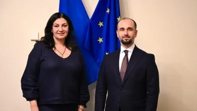 Photo of Murtezani në Kiev, takon kryetaren e Komitetit për Integrimin e Ukrainës në BE