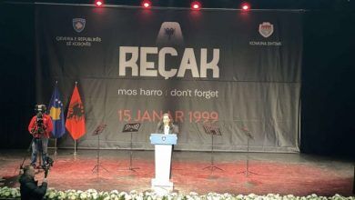 Photo of Osmani për Vuçiqin: Si ministër i propagandës “arsyetonte” masakrat, si president i Serbisë vazhdon ta mohoj Reçakun