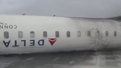 Photo of Përmbyset avioni në pistë në aeroportin e Torontos, ende nuk dihen shkaqet e aksidentit (VIDEO)