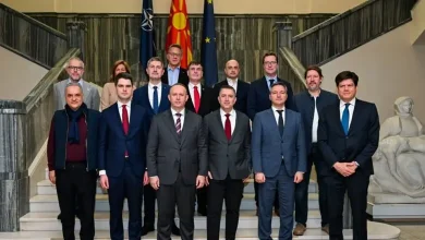 Photo of Gashi takohet me eurodeputetët dhe anëtarët e Komitetit të Përbashkët Parlamentar BE-RMV