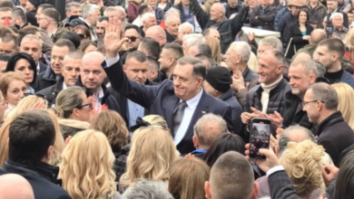 Photo of Dodik reagon pasi u dënua me një vit burg dhe gjashtë vjet ndalesë të ushtrimit të detyrës së presidentit