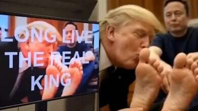Photo of Hakohen televizionet qeveritare në SHBA! Në ekrane shfaqet video me Al ku shihet Trump duke ia puthur këmbët Musk