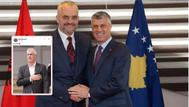 Photo of Hashim Thaçi në Kosovë, flet Edi Rama