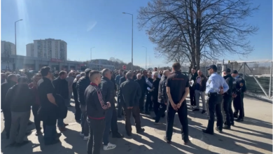 Photo of Protesta para EVN-së në Shkup, qytetarët të revoltuar nga faturat e larta të rrymës