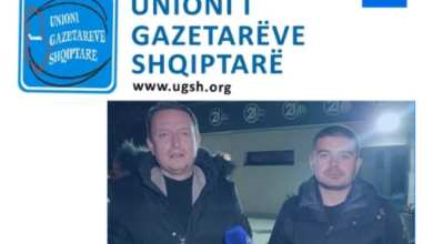 Photo of Unioni i Gazetarëve Shqiptarë: Ftesa në Stacionin Policor për gazetarët e TV21, akt presioni dhe kufizimi! Cenim i lirisë për raportim dhe informim
