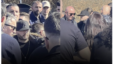 Photo of Unikkatil i jep lamtumirën e fundit vëllait të tij Mentor Palokaj