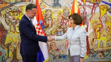 Photo of Siljanovska-Davkova takim me kryeparlamentarin kroat: Vetoja e Bullgarisë është e padrejtë