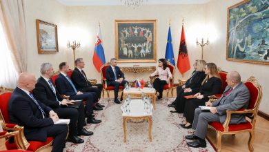 Photo of Spiropali priti Presidentin e Sllovakisë, Pellegrini: Republika Sllovake, partner i rëndësishëm i rrugëtimit të Shqipërisë drejt Bashkimin Europian