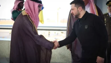 Photo of Zelensky mbërrin në Arabinë Saudite