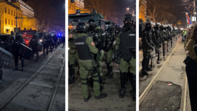 Photo of Protestuesit forcave speciale te Kuvendi i Serbisë: Shkoni në Kosovë (VIDEO)