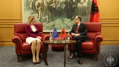 Photo of Kaja Kallas takon Presidentin Begaj, diskutime mbi ecurinë e Shqipërisë në negociatat e anëtarësimit në BE
