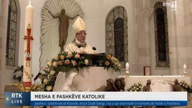 Photo of Imzot Dodë Gjergji uron Festën e Pashkëve|VIDEO