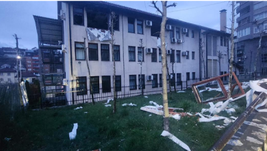 Photo of Disa prej të arrestuarve për vrasjen e policit Muhamed Lika, dyshohet se janë të akuzuarit për djegien e Gjykatës në Kaçanik