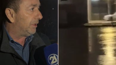 Photo of Sadiku i fton banorët e Batincës të mos kalojnë nga rruga kritike e fshatit: Po ndihmon edhe Policia