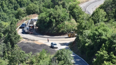 Photo of Në fazë përfundimtare rehabilitimi i rrugës nga Ohri drejt Shën Naumit