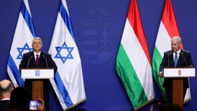 Photo of Orban dhe Netanyahu qëndruan para flamujve “të gabuar”