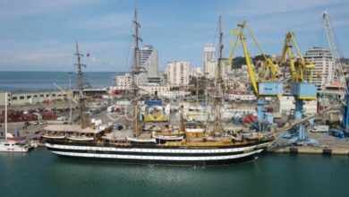 Photo of “Amerigo Vespucci” në Durrës, veliera legjendë e Marinës Italiane hapet për publikun
