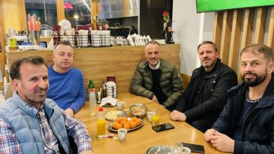 Photo of Arben Fetai vizitoi Qendrën Kulturore Shqiptare në Sarajevë (FOTO)