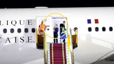 Photo of Reagojnë nga Pallati “Elysee” për videon ku dyshohet se gruaja e godet Macronin