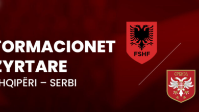 Photo of FORMACIONET ZYRTARE/ Shqipëria hyn me të gjitha forcat ndaj Serbisë