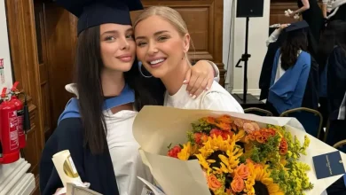 Photo of Vajza e Alketa Vejsiut diplomon, kaq krenare ndihet prezantuesja