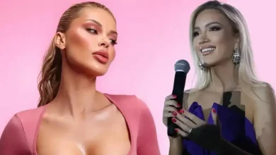 Photo of Luana Vjollca surprizon Lori Hoxhën me dhurata emocionuese