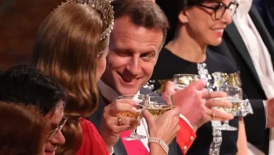 Photo of Emmanuel Macron ia bëri me sy Kate Middleton