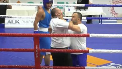 Photo of Skena tronditëse në Serbi: Gjyqtari maqedonas u sulmua brutalisht gjatë ndeshjes, para syve të fëmijëve (VIDEO)