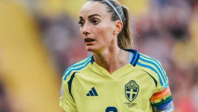 Photo of Kosovare Asllani po shkëlqen në Evropian