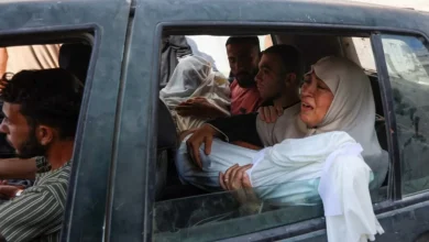 Photo of Vriten 40 palestinezë, Izraeli vijon bombardimet në Gazë teksa Trump e Netanyahu bisedojnë për armëpushim