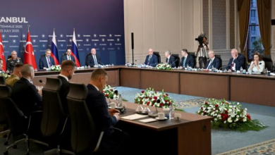 Photo of DPA: Negociatat ruso-ukrainase në Stamboll përfunduan pas një ore