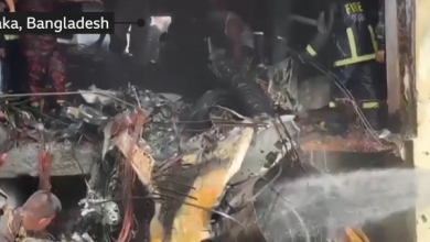 Photo of Të paktën 19 të vdekur pasi një avion ajror u rrëzua në një shkollë në Bangladesh