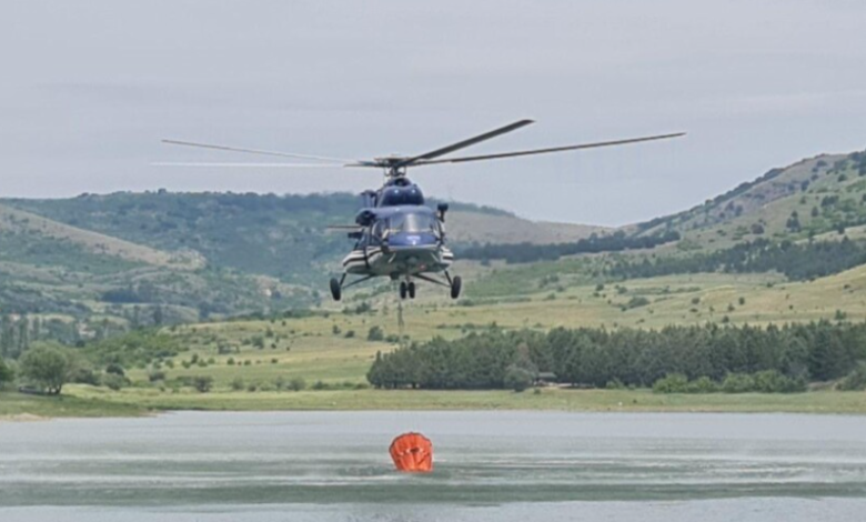 MPB me paralajmërim  Ulini menjëherë dronët në tokë kur shfaqet helikopteri