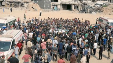 Photo of Familjarët dhe kolegët përcjellin në banesën e fundit 5 gazetarët e vrarë në Gaza