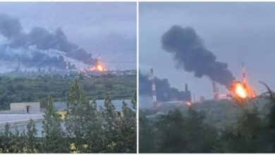 Photo of Ukraina sulmon ashpër portin rus, në ditën kur takohet Trump dhe Putinin