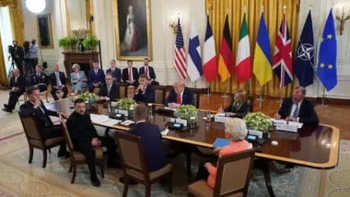 Photo of Takimi me Trump, ja çfarë thanë liderët në tryezë, Macron propozon takimin 4 palësh, SHBA-BE-Ukrainë-Rusi