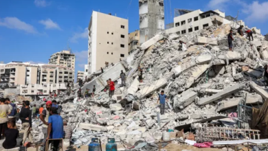 Photo of Sulmet në Gazë intensifikohen, Izraeli hedh në erë ndërtesën e dytë të lartë në qytetin palestinez